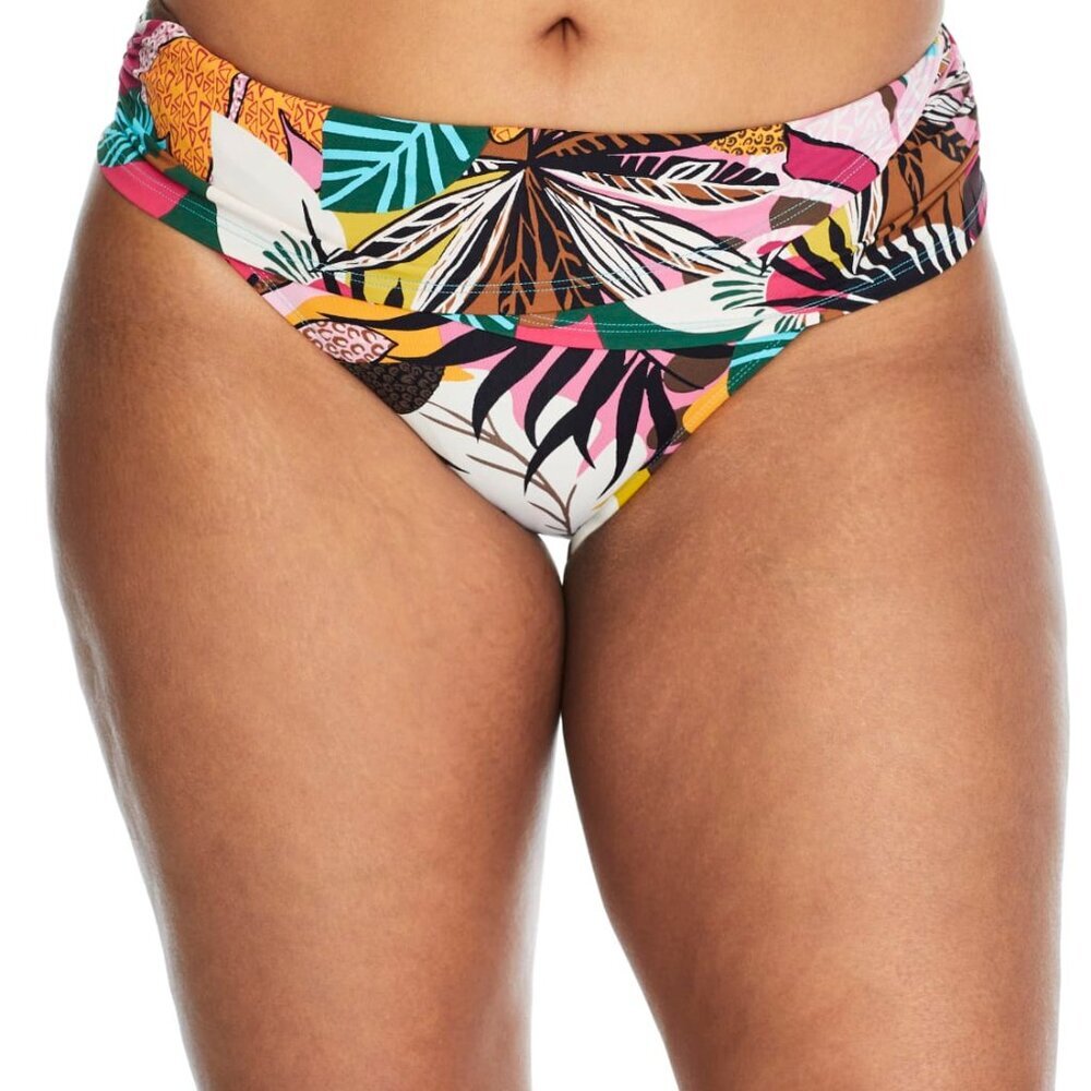 NWT Bleu Rod Beattie Run Wild Sarong Bikini Bottom Sz 14